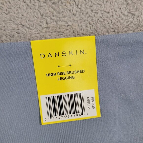 NEW Danskin High Women's S Rise Brushed Blue Legging - Picture 4 of 9